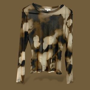 Gianni Bini Metallic Sheen Top